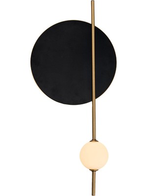 Lasttouch Solar Gold Metal LED Pano Aplik