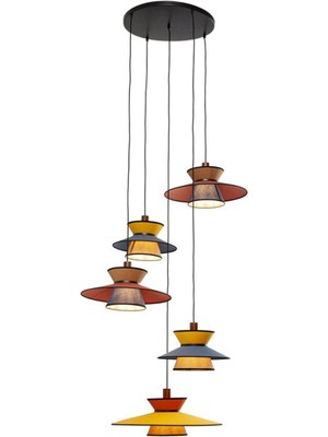 Kare Design Pendant Lamp Riva Sarkıt Avize
