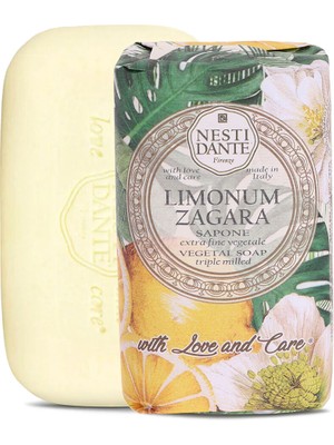 Nesti Dante With Love And Care Limonum Zagara Limon Özlü Vegan Cilt Bakım Sabunu 250 gr