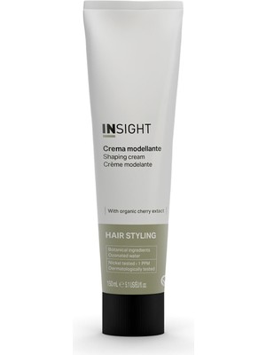 INSIGHT Styling Shaping Cream Kalın Telli Dalgalı Kıvırcık Saçlar Için Bukle Belirgimleştirici Şekillendirici Saç Kremi 150 ml