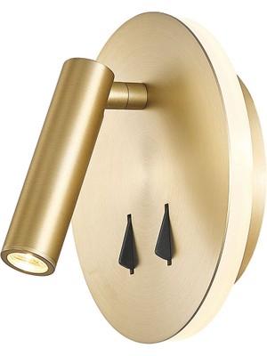 Bakara Collection Cayman Satin Gold Metal Aplik
