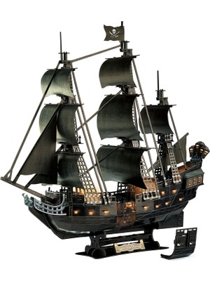 Cubic Fun Anne's Revenge LED Işıklı 3D Puzzle 293 Parça