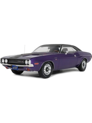 Otto Mobile 1970 Dodge Challenger R/t Plum Crazy 1:12 Mor Model Araba