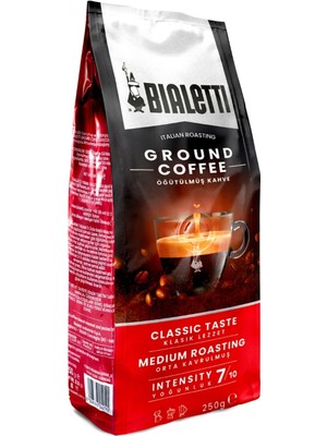 Bialetti Classico Öğütülmüş Kahve 250 gr