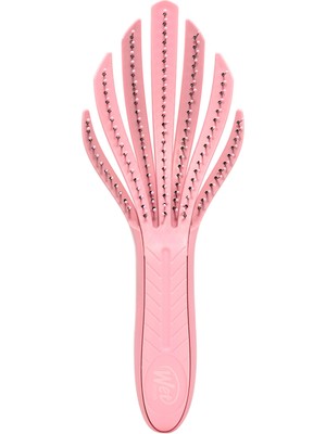 Wet Brush Go Green Pembe Kıvırcık Saçlara Özel Dolaşık Açıcı Saç Fırçası