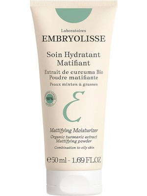 Embryolisse Mattifying Moisturizer Yağlı ve Akneye Meyilli Ciltler Için Matlaştırıcı Nemlendirici Yüz Kremi 50 ml