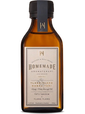 Homemade Aromaterapi Ylang Ylang Masaj Yağı 100 ml
