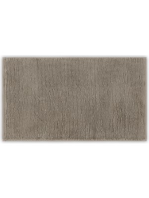 L’appartement Slim Ribbed Warm Gray Banyo Paspası 60 x 90 cm