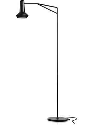 Ligne Roset Amis De Jean Black Metal Lambader 32 x 184 cm