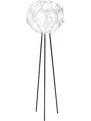 Flora Beyaz Tripod Lambader