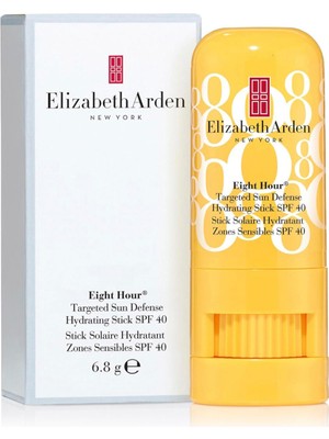 Elizabeth Arden Eight Hour Targeted Sun Defense Hydrating Stick SPF40 Yüksek Koruma Güneş Stick & Nemlendirici Bölgesel Güneş Kremi 6.8 gr