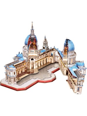 Cubic Fun Büyük Aziz Paul Katedrali 3D Puzzle 643 Parça