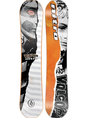Nitro Snowboards Ripper x Volcom Renkli Unisex Çocuk Snowboard