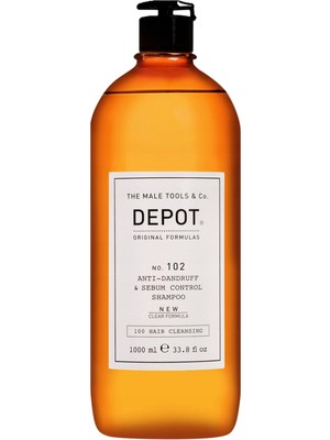 Depot No. 102 Anti Dandruff Sebum Control Kepek Karşıtı Şampuan 1000 ml