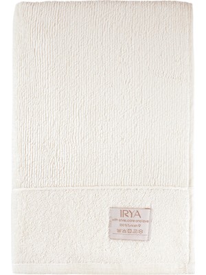 İrya Solena Ekru Pamuklu Banyo Havlusu 70 x 140 cm