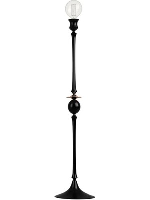Ligne Roset Baroque Black Çelik Lambader
