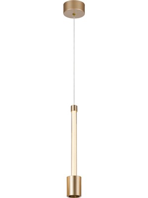 Bakara Collection Fugaz Altın Rengi Sarkıt Avize 5,4 x 191 cm