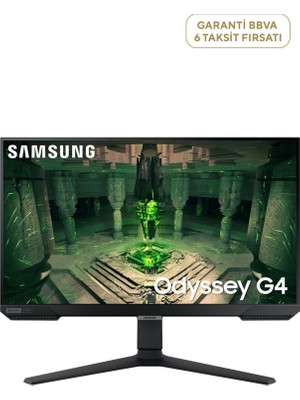 Samsung Odyssey G4 25" 1ms Gtg 240Hz Dp+Hdmı Fhd HDR10 IPS G-Sync Pivot Oyun Monitörü LS25BG400EUXUF