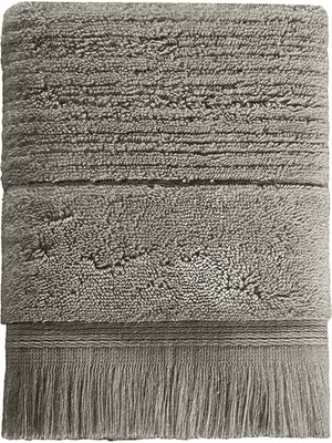İrya Fiona Smoke Taupe %100 Pamuklu El Havlusu 50 x 90 cm