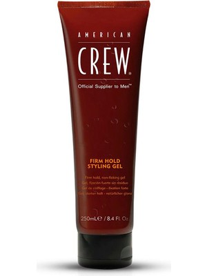 American Crew Firm Hold Styling Gel Güçlü Tutuşlu Erkek Saç Jölesi  250 ml