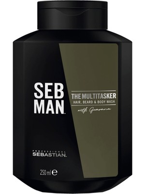 Sebastian Seb Man The Multi Tasker 3 In 1 Arındırıcı Canlandırıcı Saç Sakal ve Vücut Şampuanı 250 ml