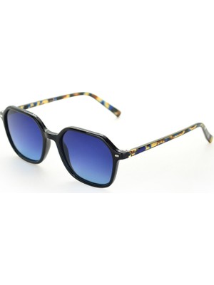 Looklight Kenzie Black Multicolor Kombine Unisex Güneş Gözlüğü