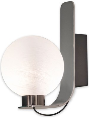 Heka Havana Krom Soft Platin Cam Tekli LED Aplik