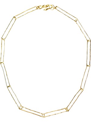 Griffart Minimal Chain Altın Kaplama Kadın Kolye