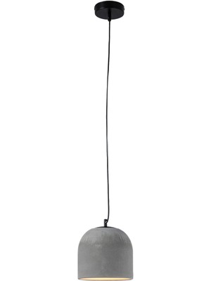 Womo Design Gri Büyük Beton Tavan Aydınlatması