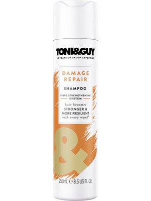 Toni&Guy Damage Repair Yıpranmış Saçlar Için Elektiriklenme Önleyici Şampuan 250 ml