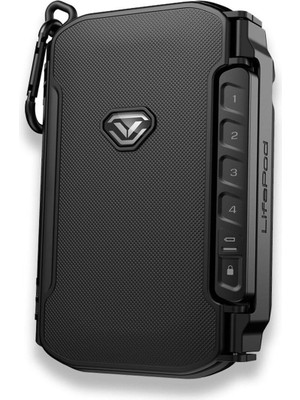 Vaultek Lifepod x Mini Siyah 4'lü Seyahat Humidor Puro Kutusu