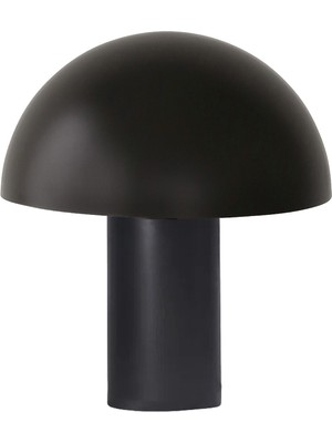 Tags Design Mushroom Siyah Metal Abajur 30 cm