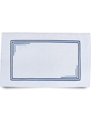 DK Store Como Beyaz Pamuklu Ayak Havlusu 50X80 cm
