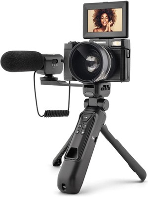 AgfaPhoto Vlog 4K Fotoğraf ve Video Çekim Seti
