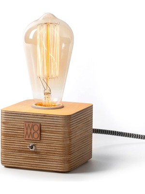 Womo Design Ahşap Masa Lambası
