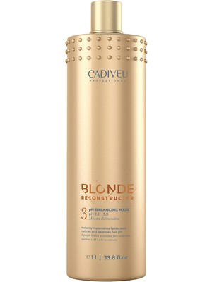 Cadiveu Blonde Reconstructor Ph Dengeleyici Saç Maskesi 1000 ml