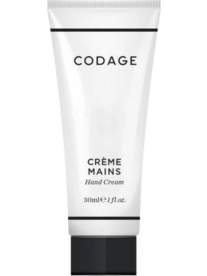 Codage Hand Yatıştırıcı ve Yaşlanma Karşıtı El Kremi 30 ml