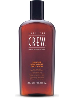 American Crew 24 Hour Deodorant Man Body Wash 24 Saat Etkili Erkek Duş Jeli 450 ml
