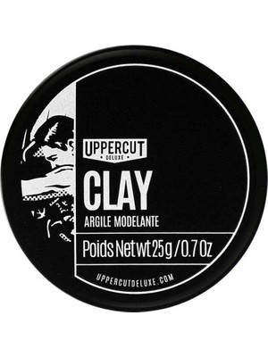 Uppercut Deluxe Clay Güçlü Tutuş Düşük Parlaklık Pomade Wax 25 gr