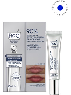 Roc Derm Correxion Lip Volumizer Dolgunlaştırıcı Dudak Kremi 10 ml