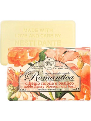 Nesti Dante Romantica Kiraz Çiçeği ve Reyhan Özlü Vegan Cilt Bakım Sabunu 250 gr
