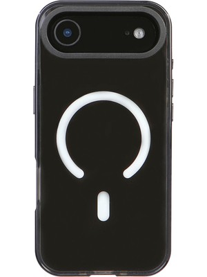 Deercase iPhone 17 Air Siyah Premium Darbe Emici Lüks Kamera Korumalı Magsafe Uyumlu Telefon Kılıfı