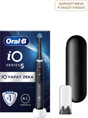 Oral-B Io5 Mat Siyah Şarjlı/elektrikli Diş Fırçası