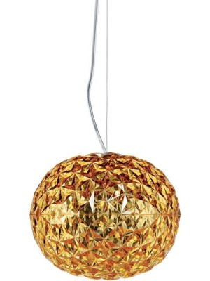 Kartell Planet Sarı Sarkıt Avize