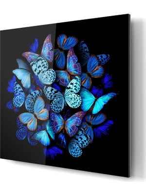 Lovinart Butterfly 1 By Girift Diasec Çerçeveli Tablo