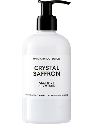 MATIERE PREMIERE Hand And Body Lotion Crystal Saffron 300 ml