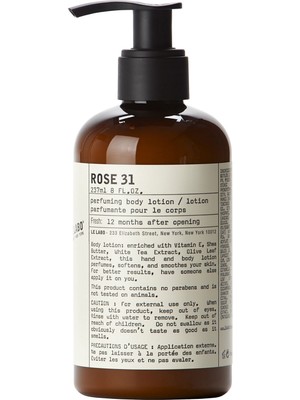 Le Labo Rose 31 - Parfümlü Vücut Losyonu