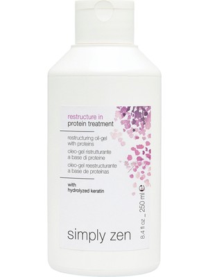 Simply Zen Restructure In Protein Parlaklık Veren Onarıcı Saç Bakım Yağı 250 ml
