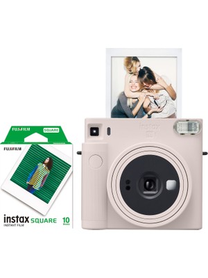 Fujifilm Instax Sq1 Beyaz Fotoğraf Makinesi Kız Çocuklar İçin Stil Sahibi Özel Olaylar