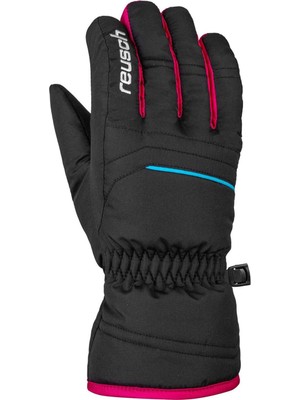 Reusch Alan Siyah Pembe Çocuk Kayak Eldiveni